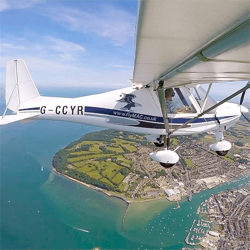 Flying lessons in Light Sports Aircraft out of Popham Airfield